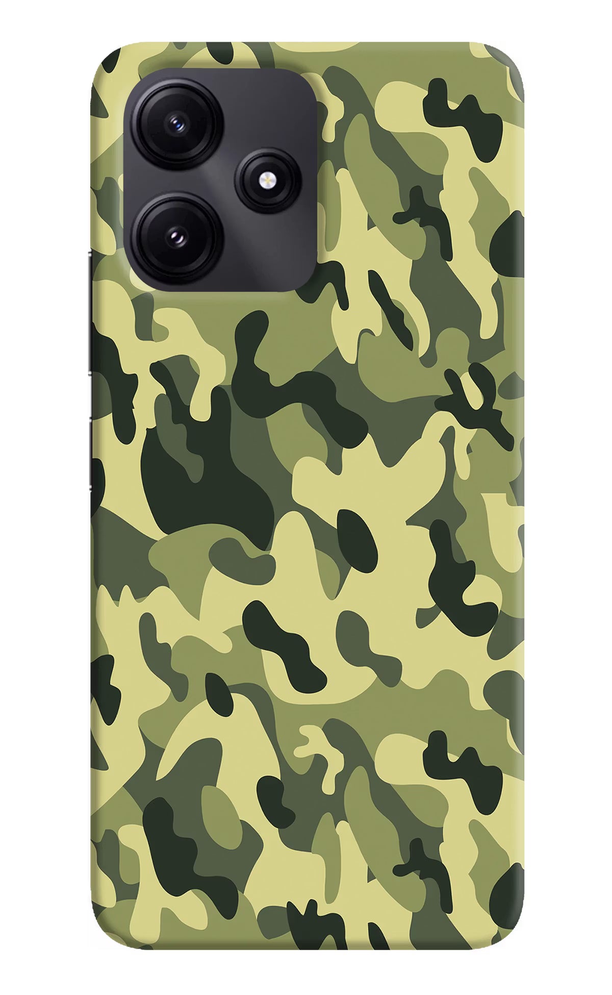 Camouflage Poco M6 Pro 5G Hard Case Back Cover by Casekaro