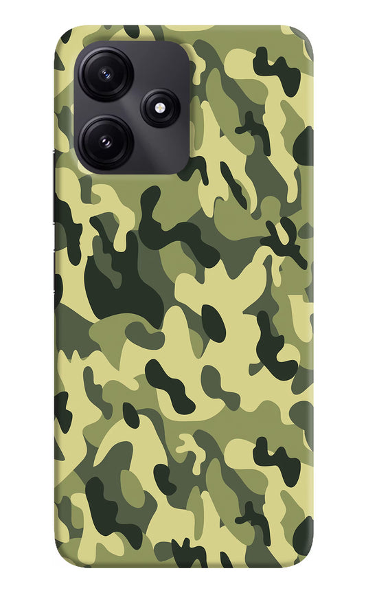 Camouflage Poco M6 Pro 5G Hard Case Back Cover by Casekaro