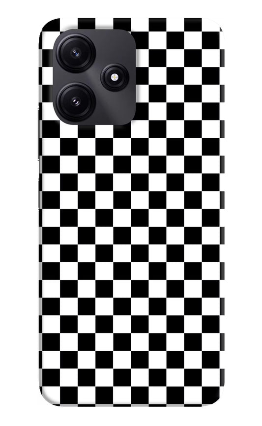 Chess Board Poco M6 Pro 5G Hard Case Back Cover by Casekaro