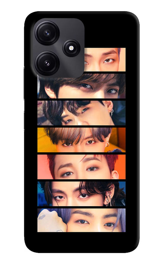 BTS Eyes Poco M6 Pro 5G Hard Case Back Cover by Casekaro