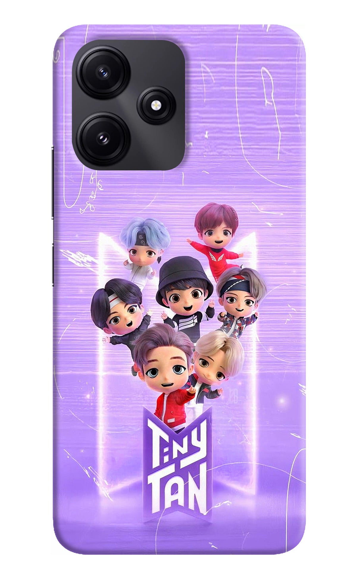 BTS Tiny Tan Poco M6 Pro 5G Back Cover