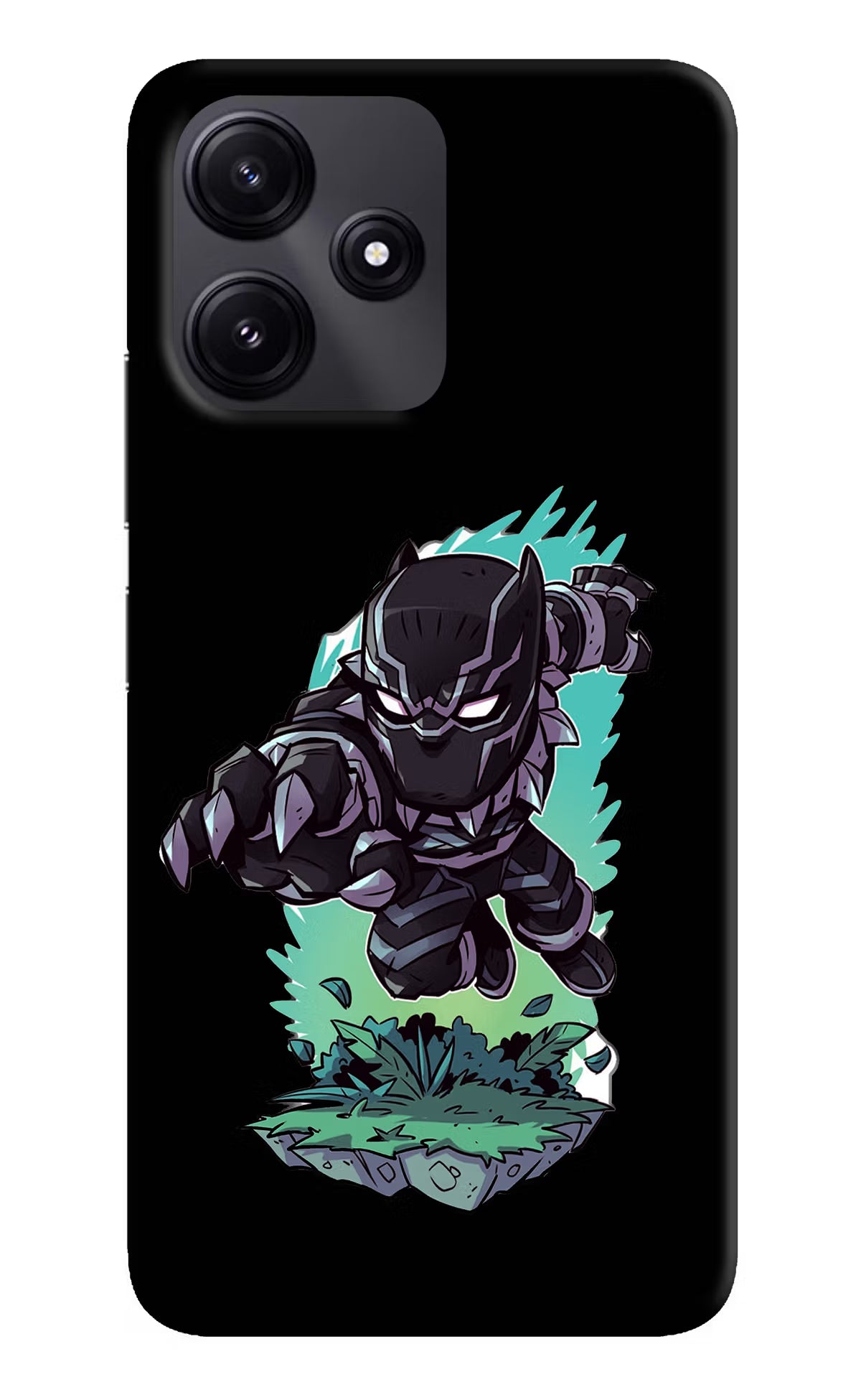 Black Panther Poco M6 Pro 5G Hard Case Back Cover by Casekaro