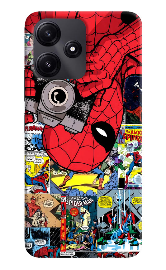 Spider Man Poco M6 Pro 5G Hard Case Back Cover by Casekaro