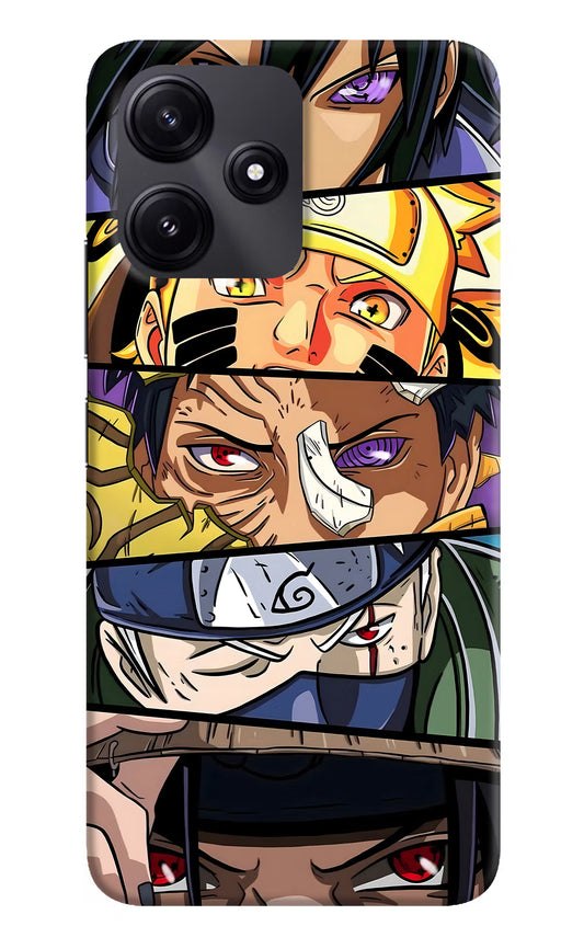 Naruto Character Poco M6 Pro 5G Hard Case Back Cover by Casekaro