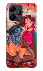 Radhe Krishna Poco M6 Pro 5G Hard Case Back Cover by Casekaro
