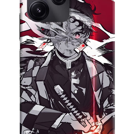 Demon Slayer Poco M6 Pro 5G Hard Case Back Cover by Casekaro
