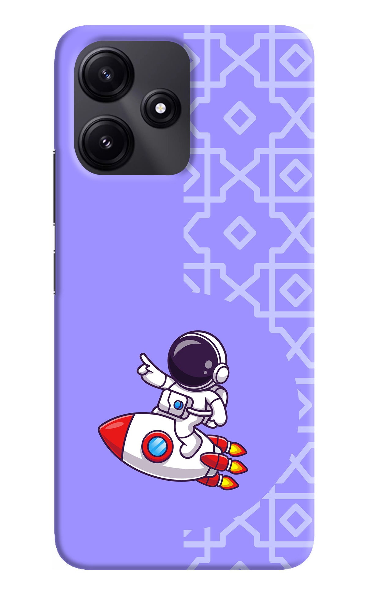 Cute Astronaut Poco M6 Pro 5G Back Cover