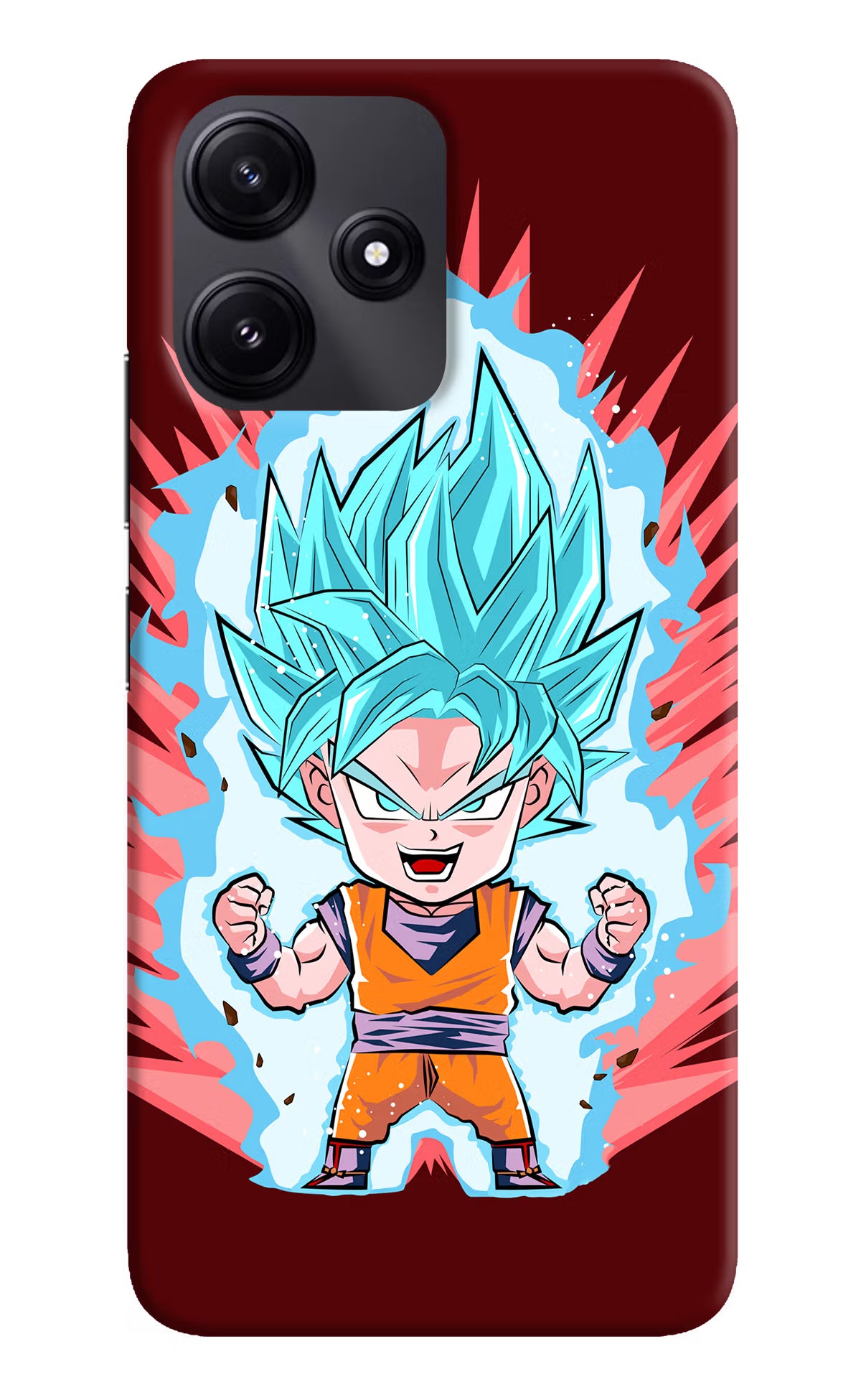 Goku Little Poco M6 Pro 5G Hard Case Back Cover by Casekaro