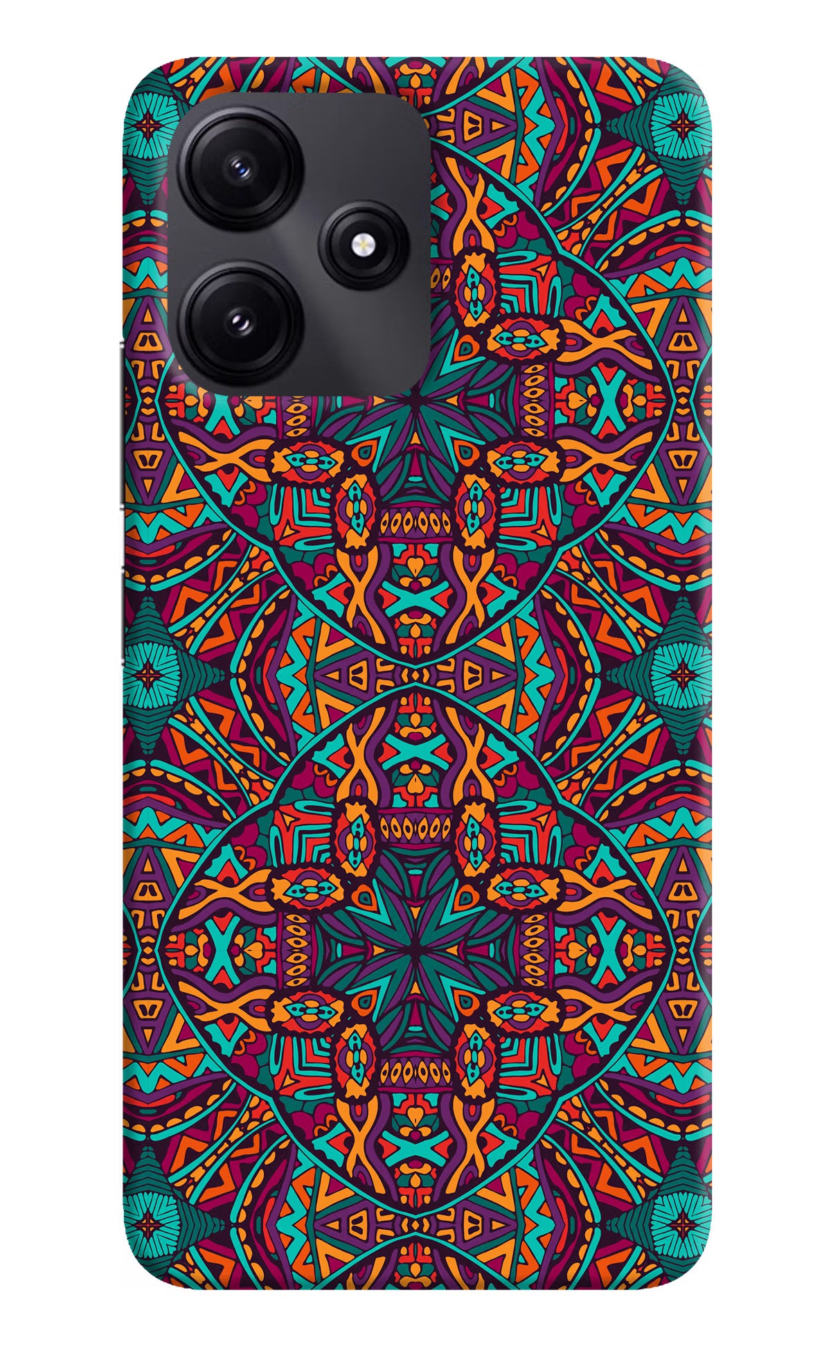 Colour Mandala Poco M6 Pro 5G Hard Case Back Cover by Casekaro