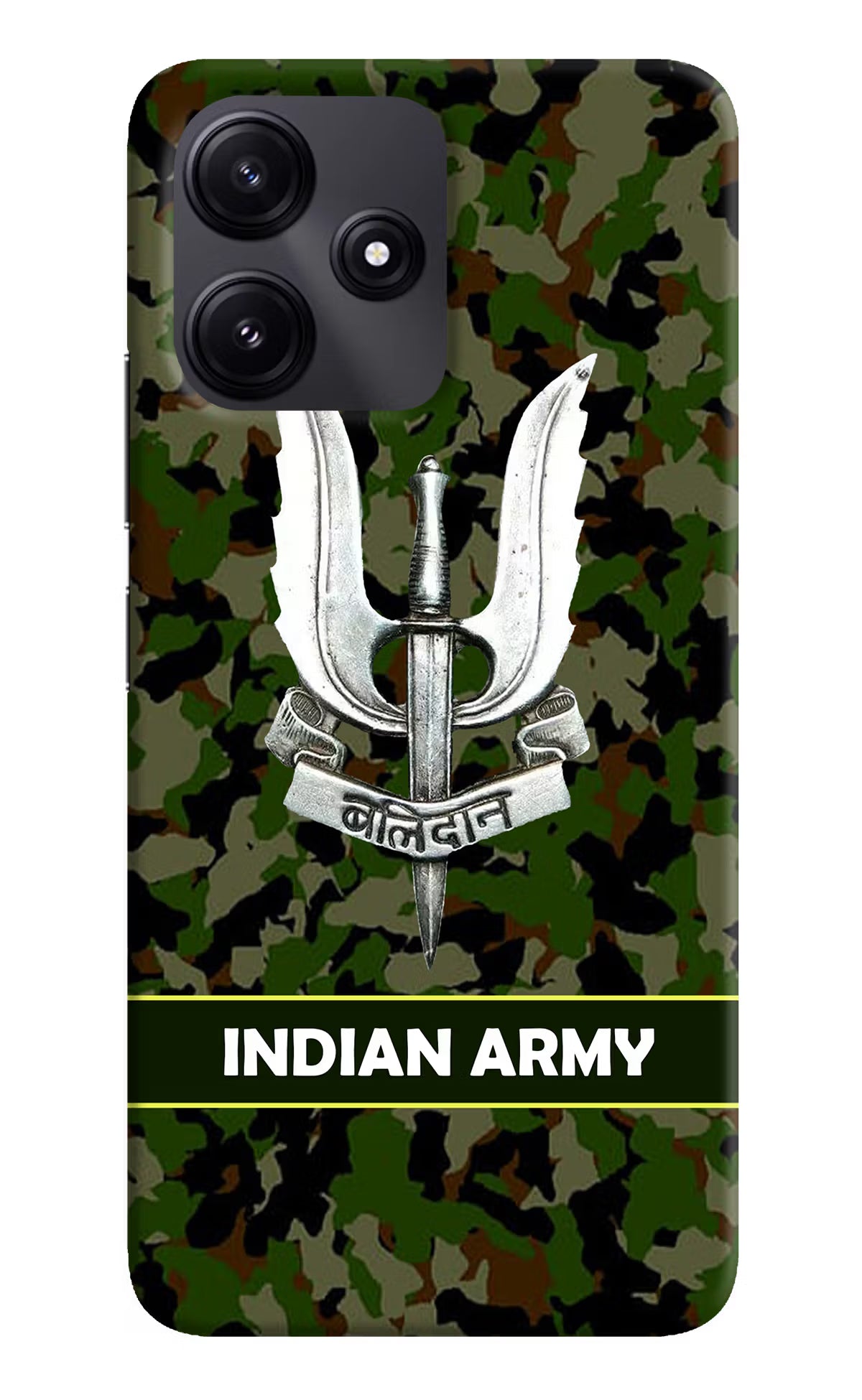 Balidan Indian Logo Poco M6 Pro 5G Hard Case Back Cover by Casekaro