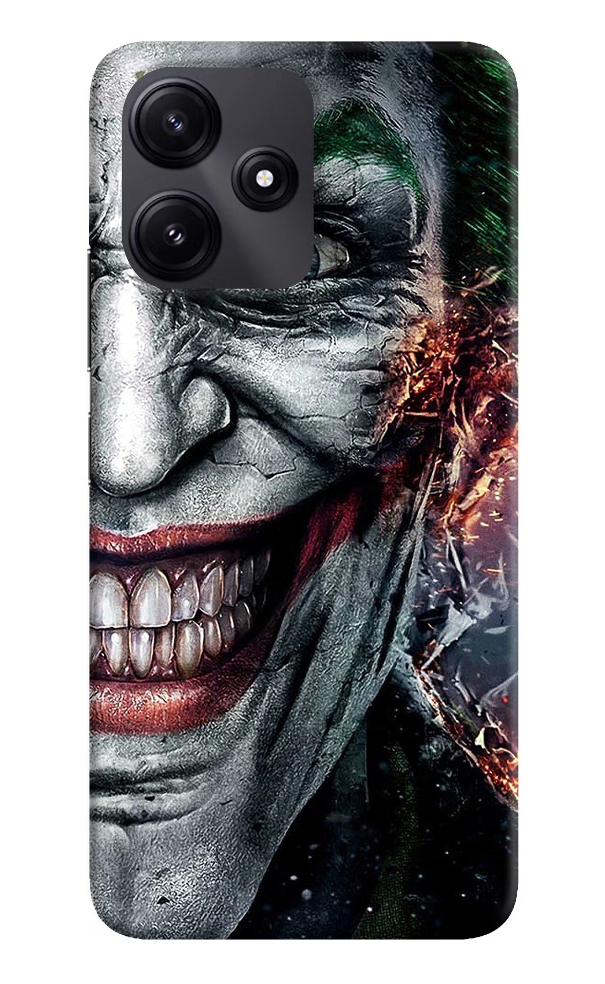 Joker Cam Poco M6 Pro 5G Hard Case Back Cover by Casekaro