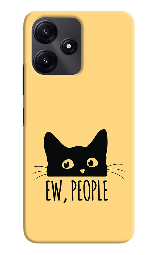 Ew People Catitude Poco M6 Pro 5G Hard Case Back Cover by Casekaro