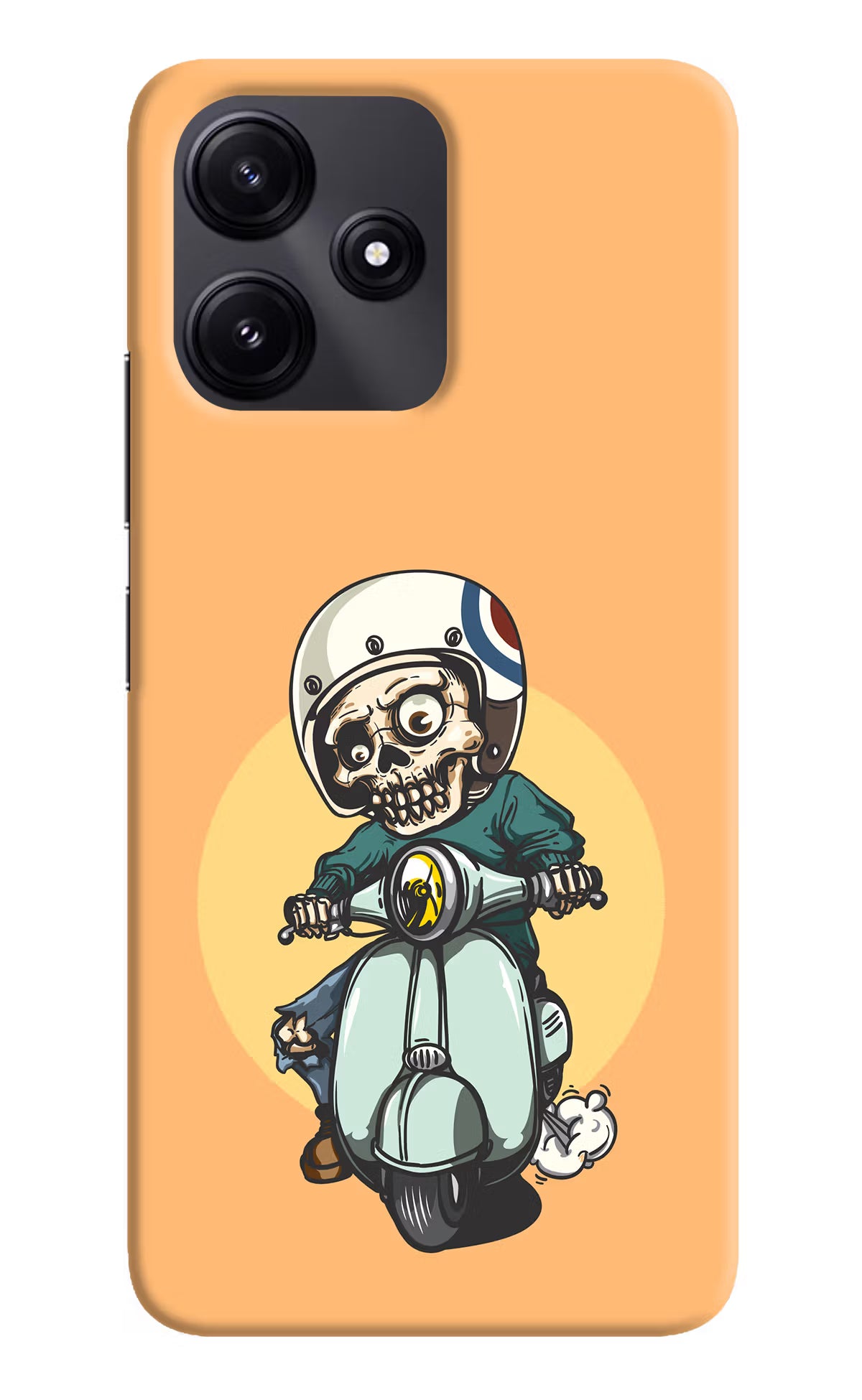 Undead Biker Poco M6 Pro 5G Hard Case Back Cover by Casekaro