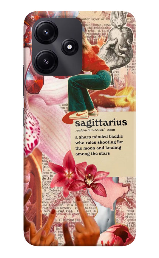 Sagittarius Zodiac Poco M6 Pro 5G Hard Case Back Cover by Casekaro