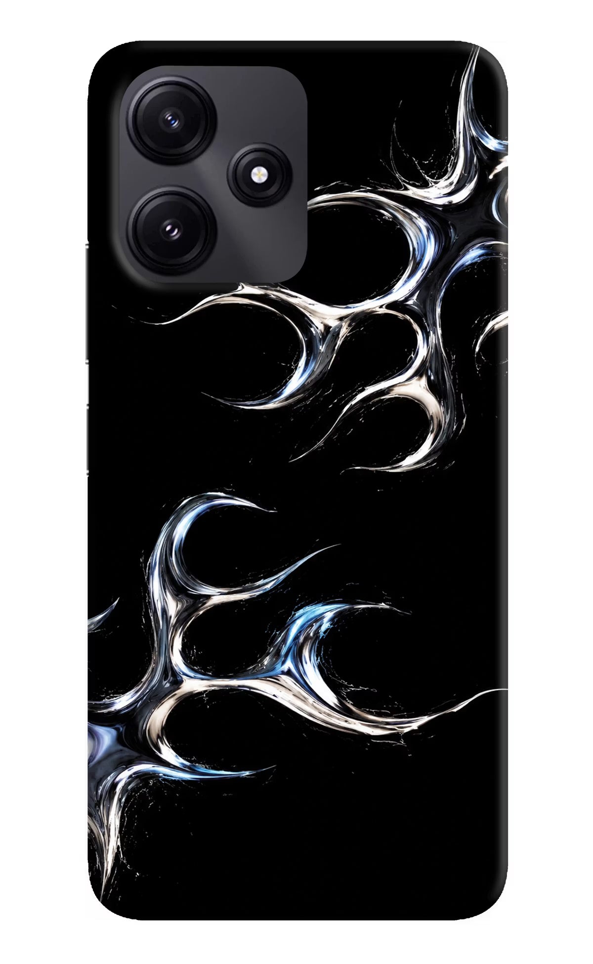 Chrome Tribal Poco M6 Pro 5G Hard Case Back Cover by Casekaro