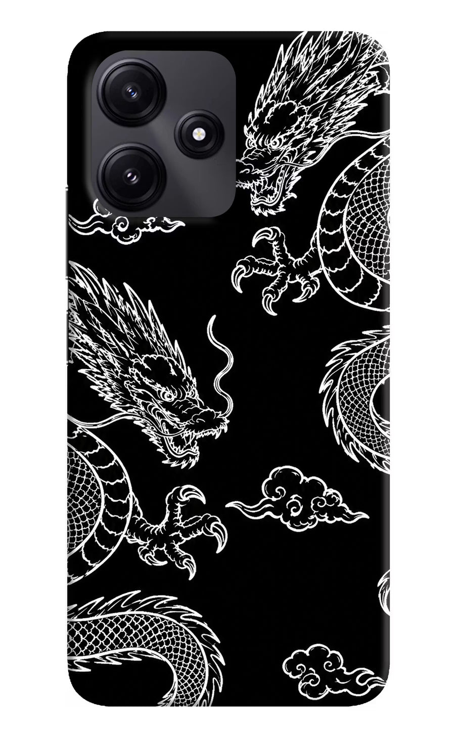 Twin Dragons Poco M6 Pro 5G Back Cover, Hard case