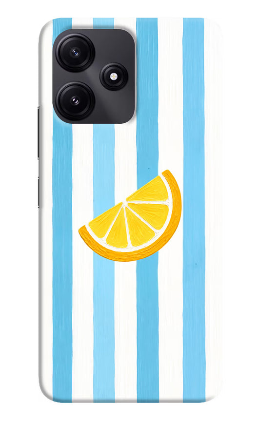 Summer Lemon Poco M6 Pro 5G Hard Case Back Cover by Casekaro