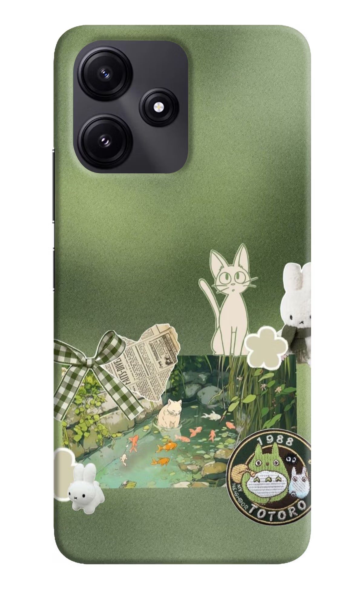 Aesthetic anime Poco M6 Pro 5G Back Cover