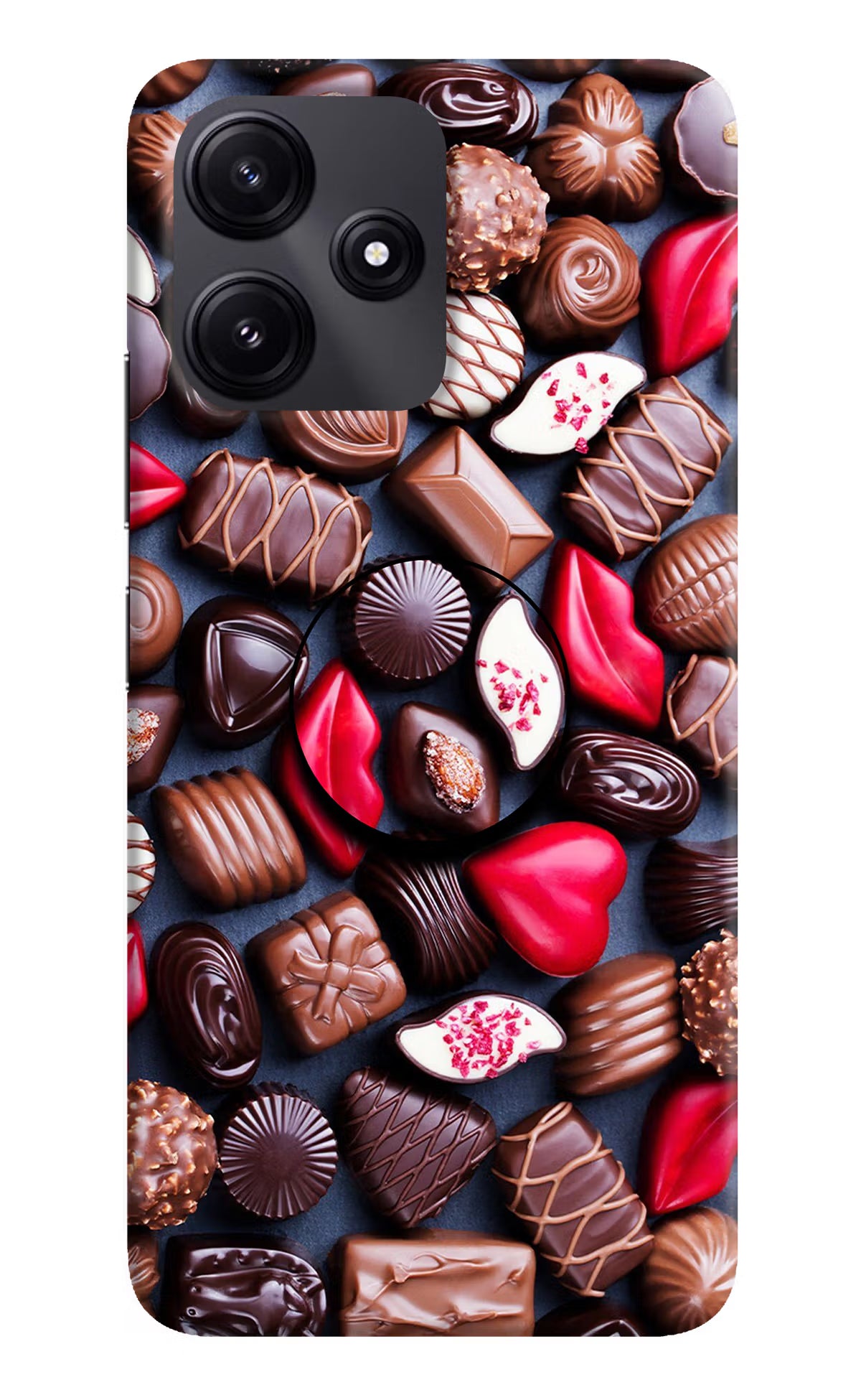 Chocolates Poco M6 Pro 5G Pop Case by Casekaro