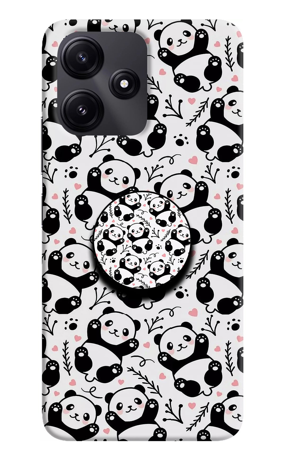 Cute Panda Poco M6 Pro 5G Pop Case