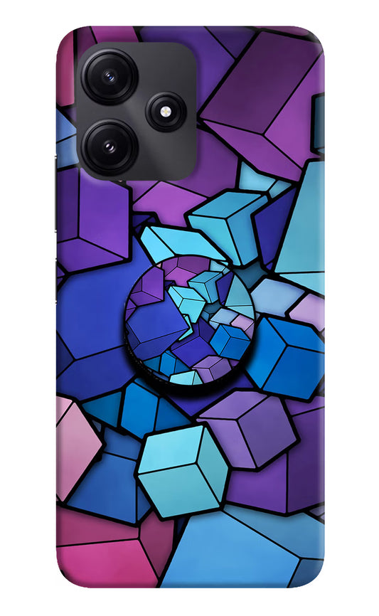 Cubic Abstract Poco M6 Pro 5G Pop Case by Casekaro
