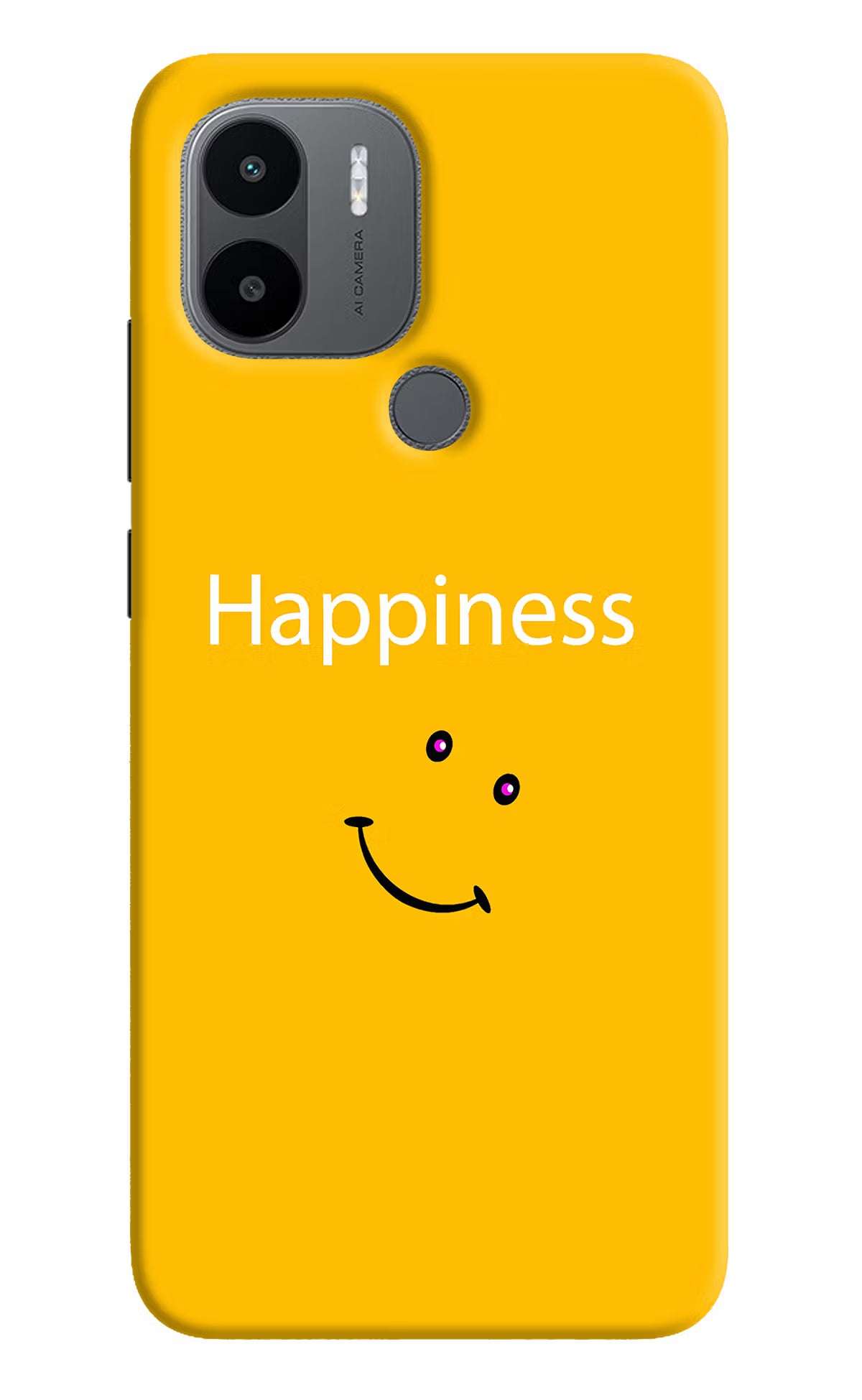 Happiness With Smiley Redmi A1+/A2+ Back Cover