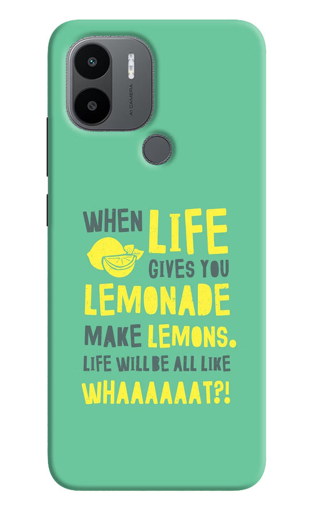 Quote Redmi A1+/A2+ Back Cover