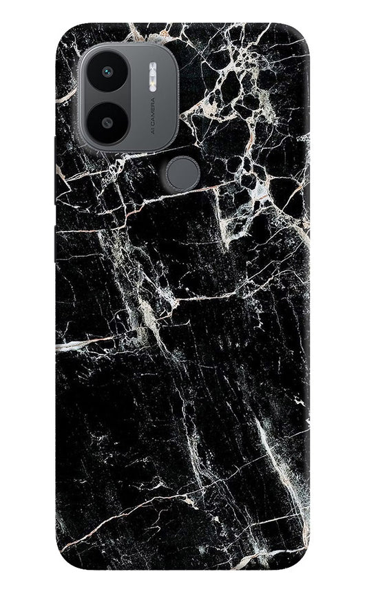 Black Marble Texture Redmi A1+/A2+ Back Cover