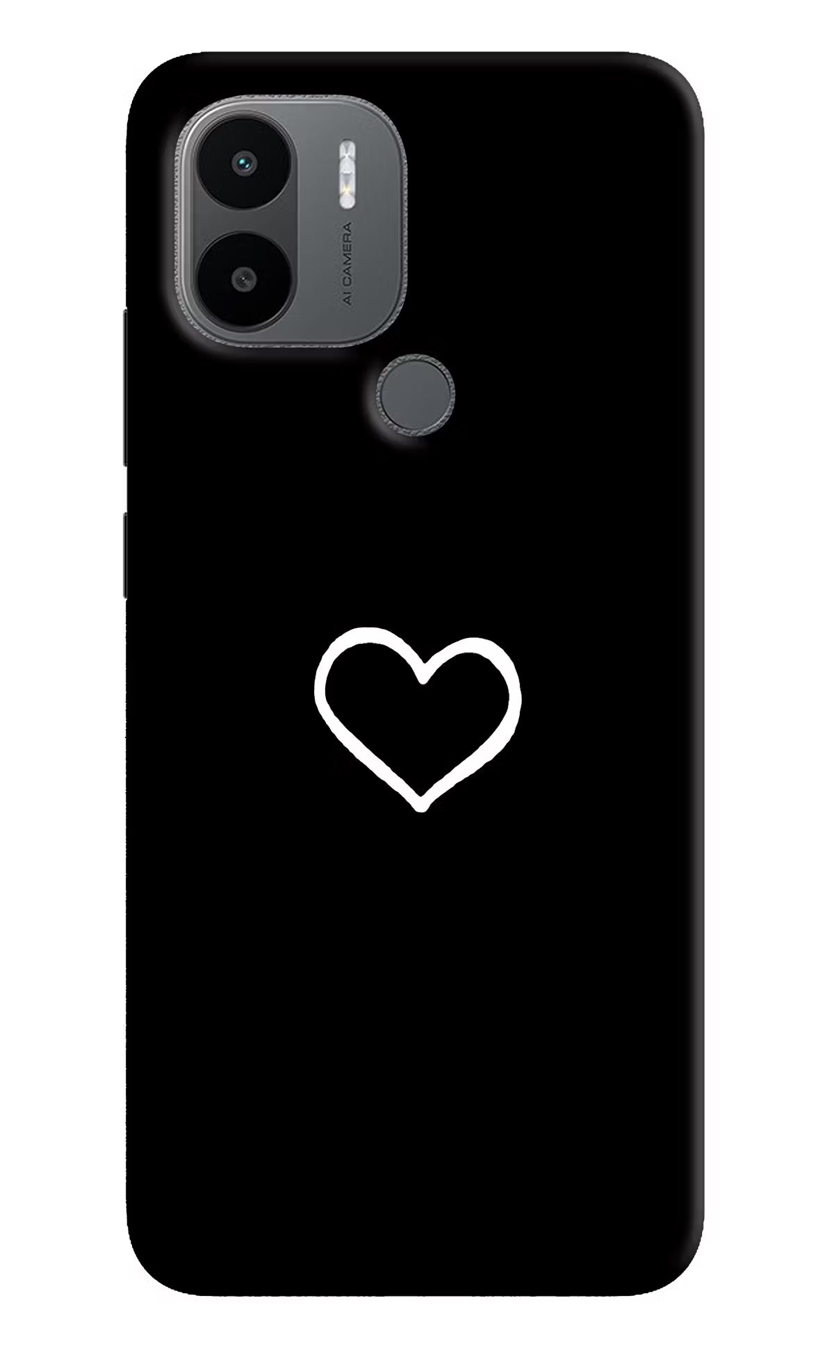 Heart Redmi A1+/A2+ Back Cover