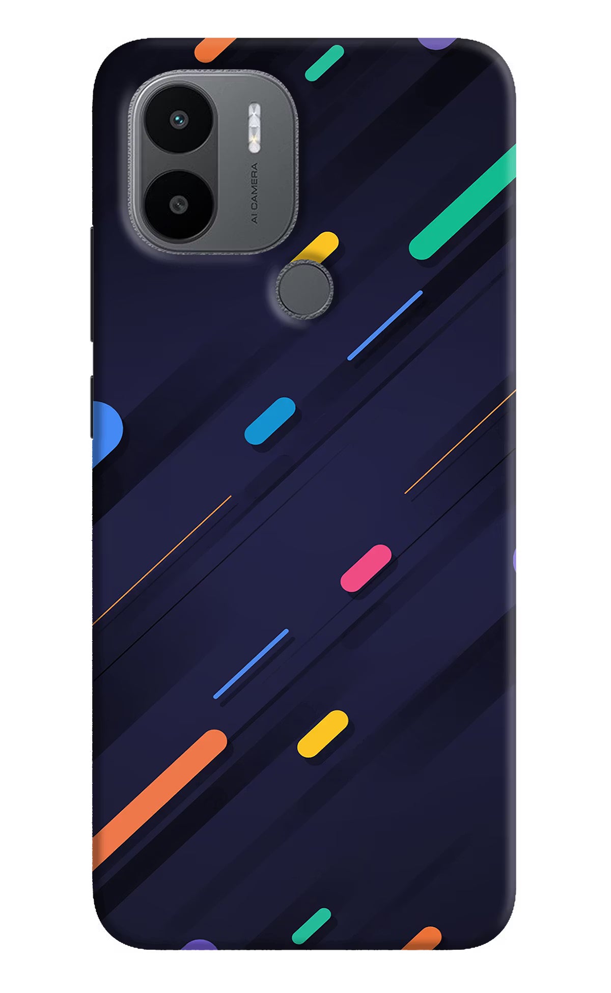 Abstract Design Redmi A1+/A2+ Back Cover