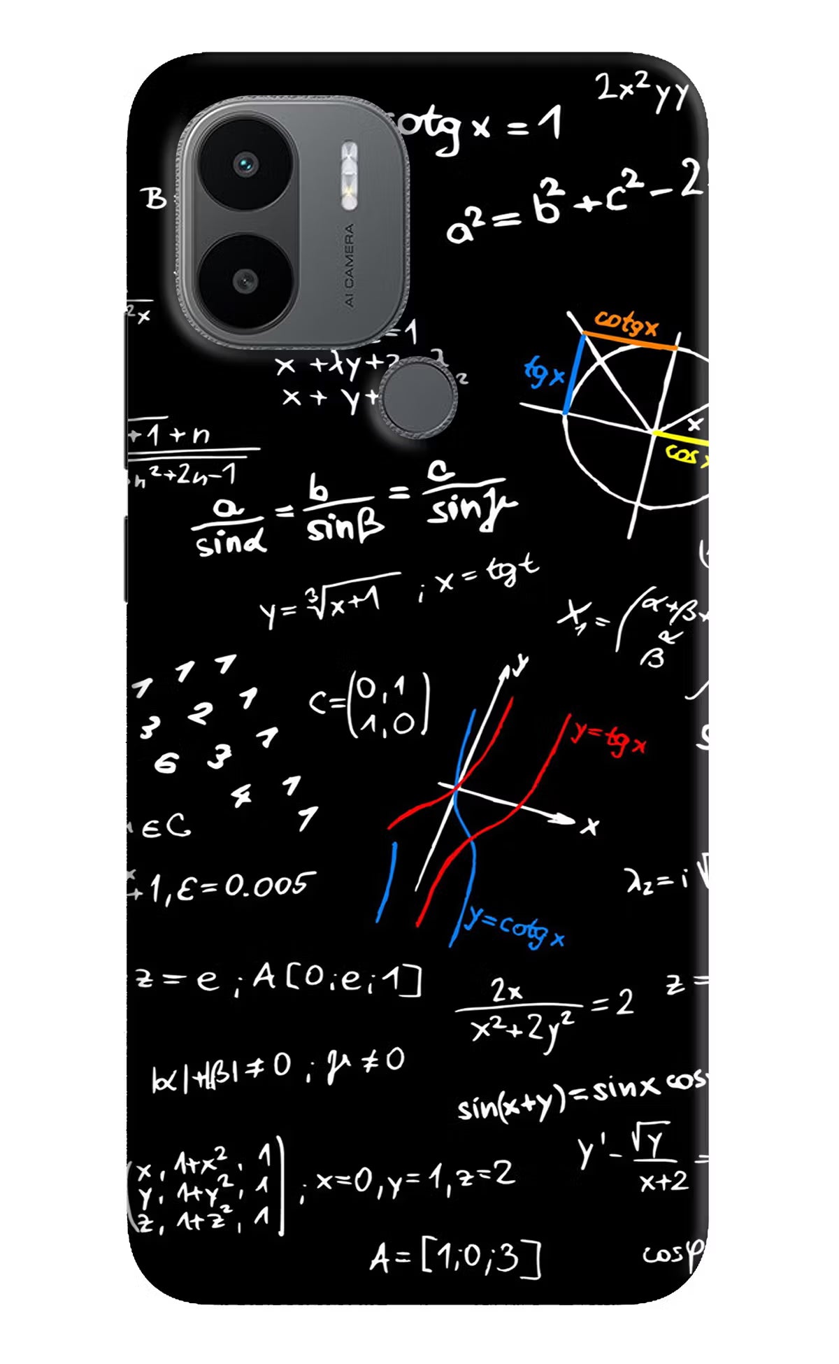 Mathematics Formula Redmi A1+/A2+ Back Cover