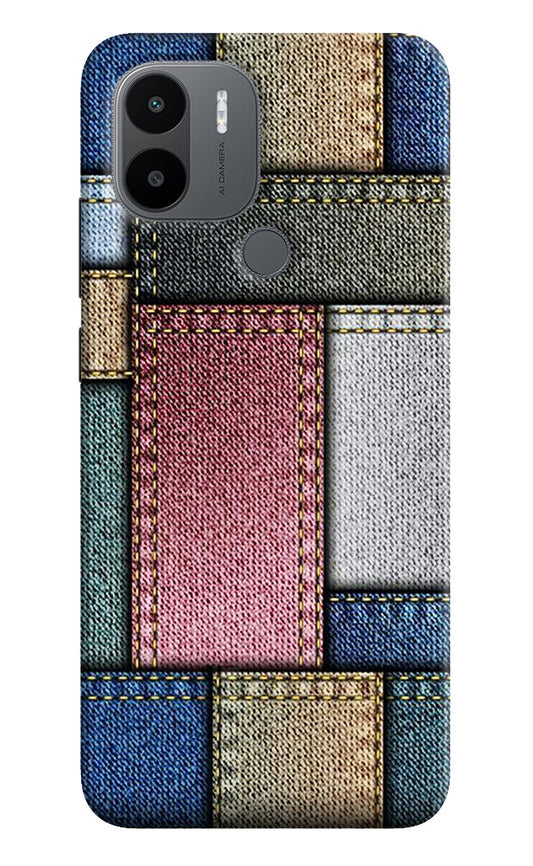 Multicolor Jeans Redmi A1+/A2+ Back Cover