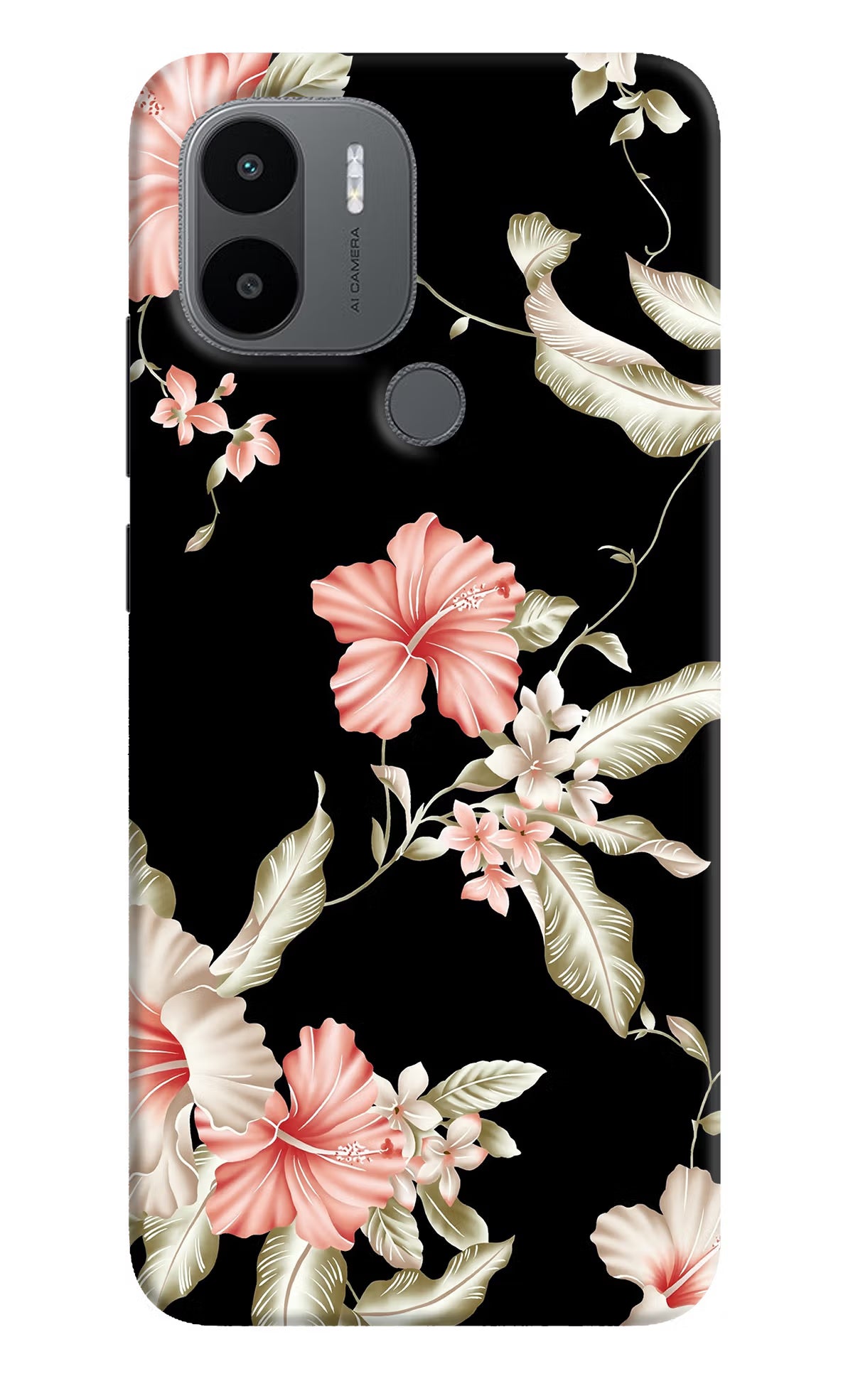 Flowers Redmi A1+/A2+ Back Cover