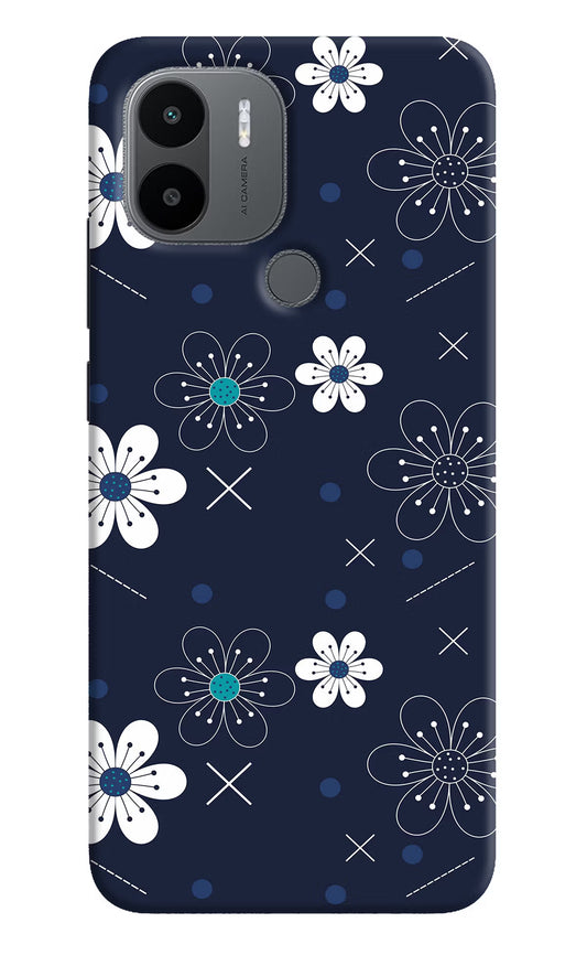 Flowers Redmi A1+/A2+ Back Cover