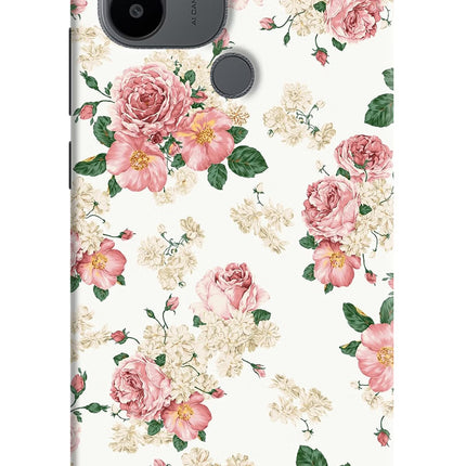 Flowers Redmi A1+/A2+ Back Cover