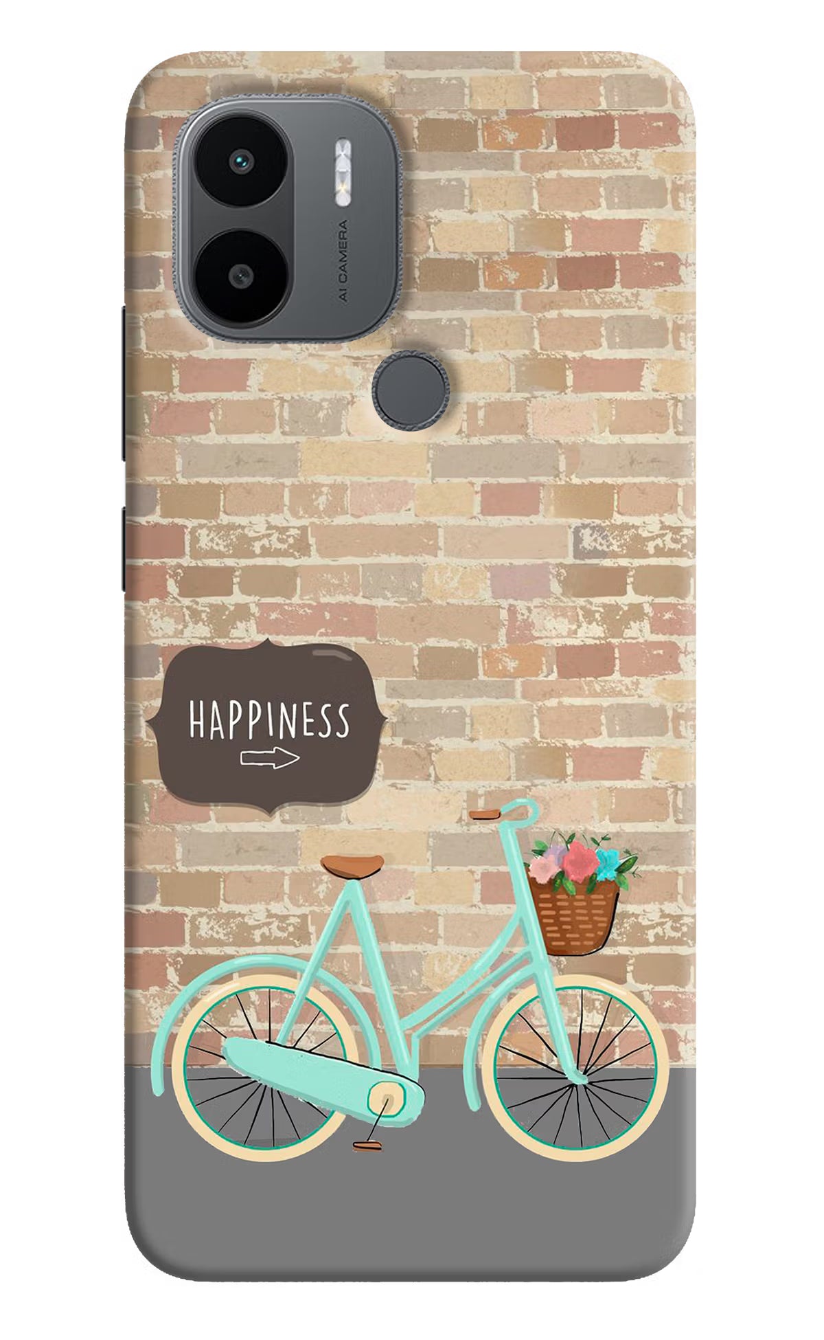 Happiness Artwork Redmi A1+/A2+ Back Cover