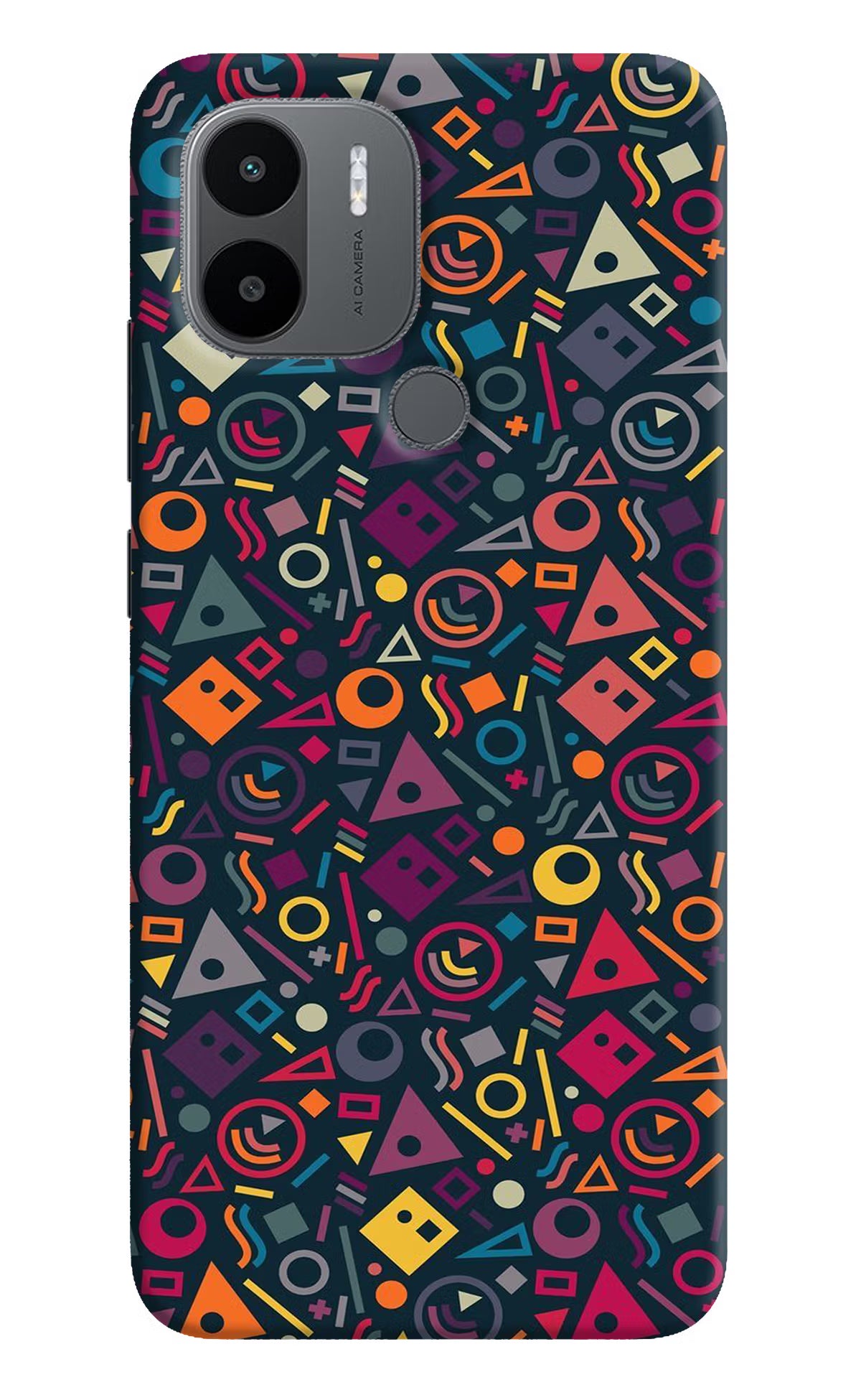 Geometric Abstract Redmi A1+/A2+ Back Cover
