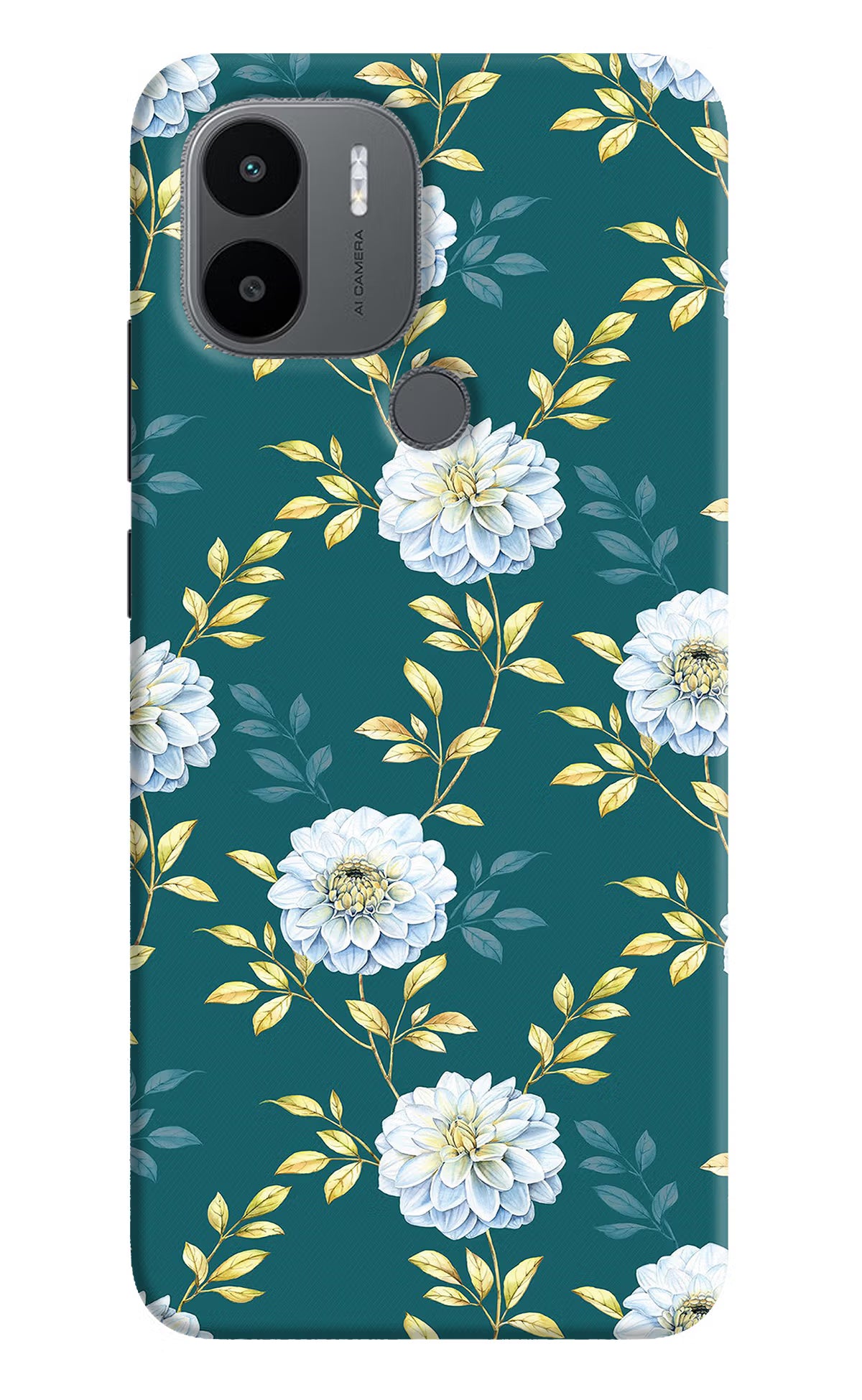 Flowers Redmi A1+/A2+ Back Cover