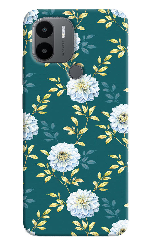 Flowers Redmi A1+/A2+ Back Cover