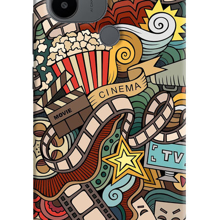 Cinema Abstract Redmi A1+/A2+ Back Cover