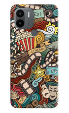 Cinema Abstract Redmi A1+/A2+ Back Cover