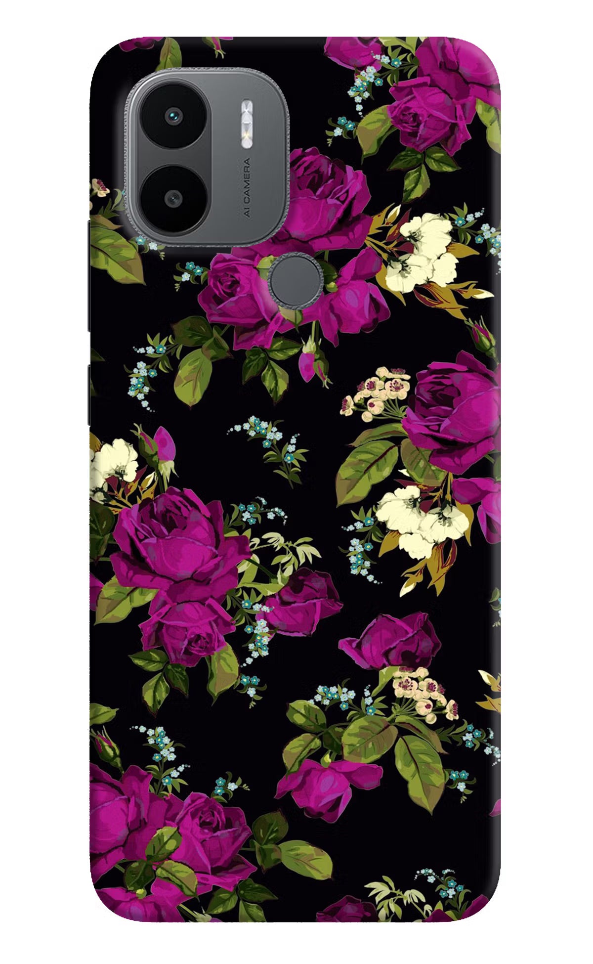 Flowers Redmi A1+/A2+ Back Cover