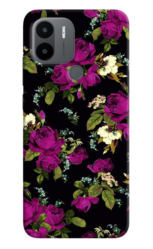 Flowers Redmi A1+/A2+ Back Cover