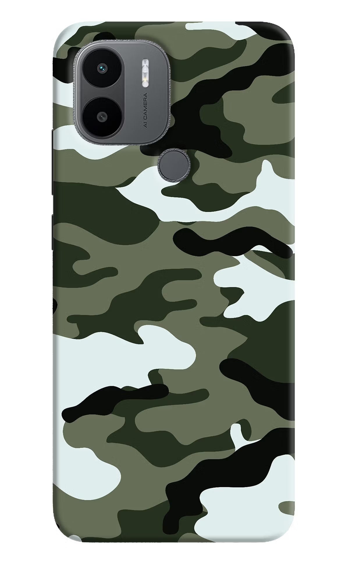 Camouflage Redmi A1+/A2+ Back Cover