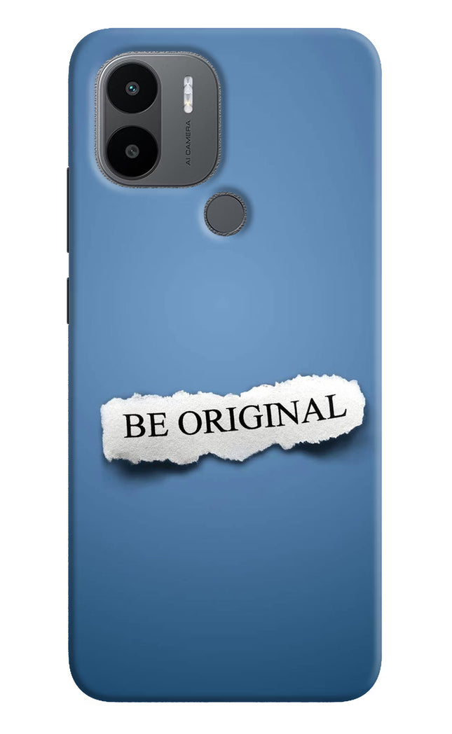 Be Original Redmi A1+/A2+ Back Cover