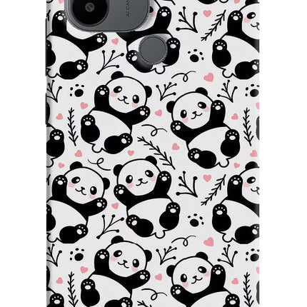 Cute Panda Redmi A1+/A2+ Back Cover