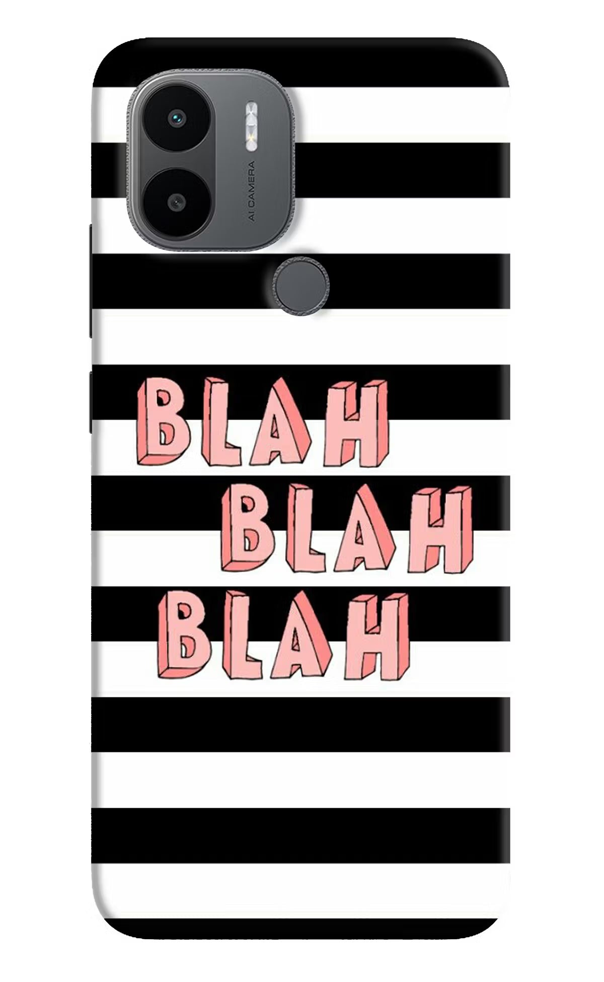 Blah Blah Blah Redmi A1+/A2+ Back Cover