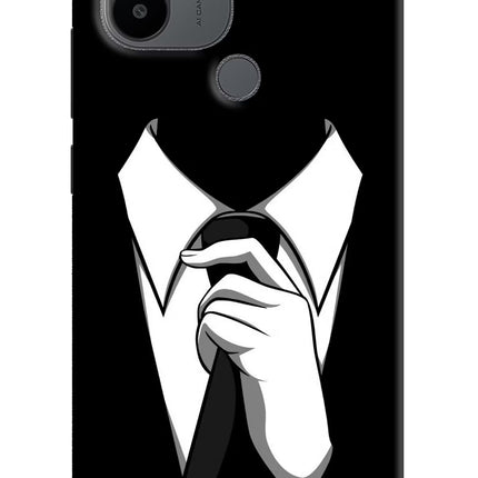 Black Tie Redmi A1+/A2+ Back Cover