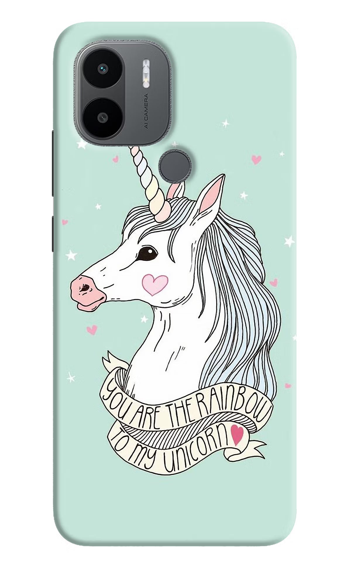 Unicorn Wallpaper Redmi A1+/A2+ Back Cover