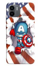 Captain America Redmi A1+/A2+ Back Cover